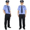 đồng phục bảo vệ màu xanh dương
